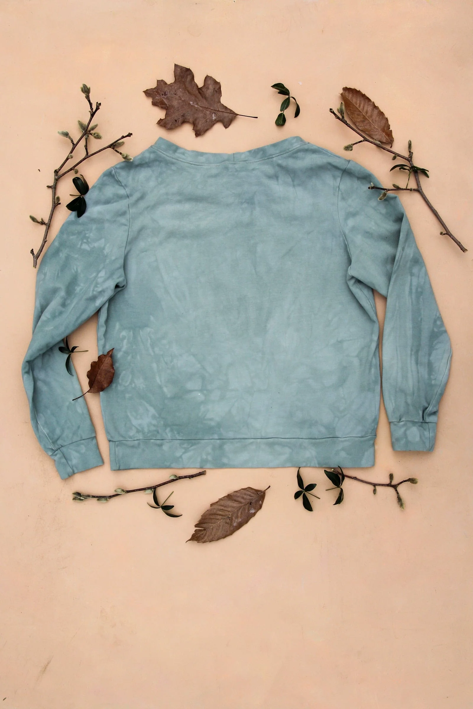 Sage Shroom Moon Organic Cotton Sweatshirt - Image 3
