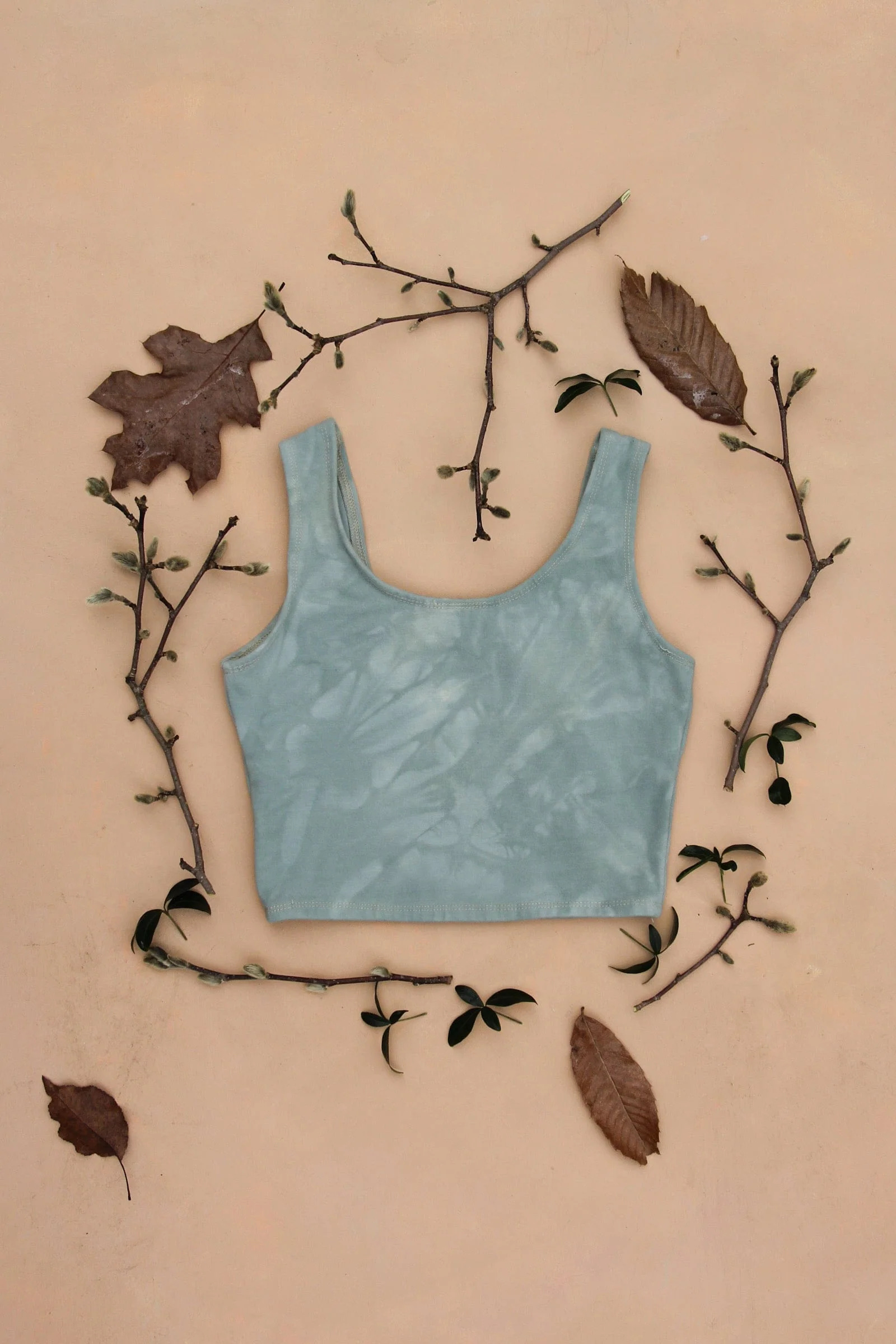 Sage Shroom Moon Organic Cotton Top - Image 3